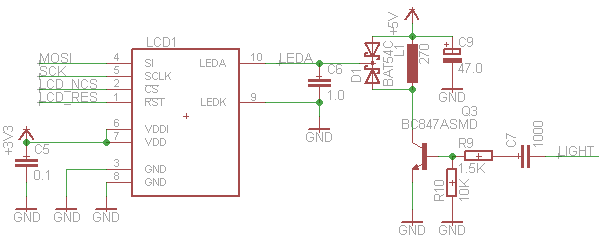 Схема подключения дисплея Nokia 1616 Схема подключения дисплея Nokia 1616