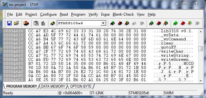 Читаемые имена функций в прошивке
